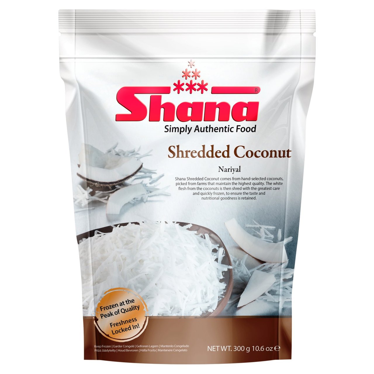 Shana Shredded Coconut 300g @SaveCo Online Ltd