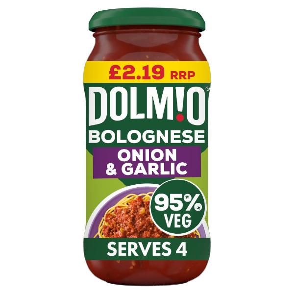 Dolmio bolognese  onion and garlic pasta sauce SaveCo Online Ltd