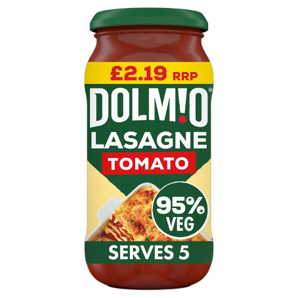 Dolmio lasagne red tomato sauce SaveCo Online Ltd