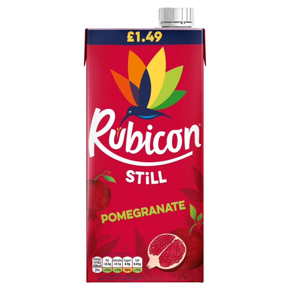Rubicon Pomegranate Still Juice Drink (1L) @SaveCo Online Ltd