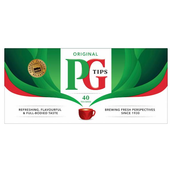 PG Tips 40 Pyramid Tea Bags @ SaveCo Online Ltd