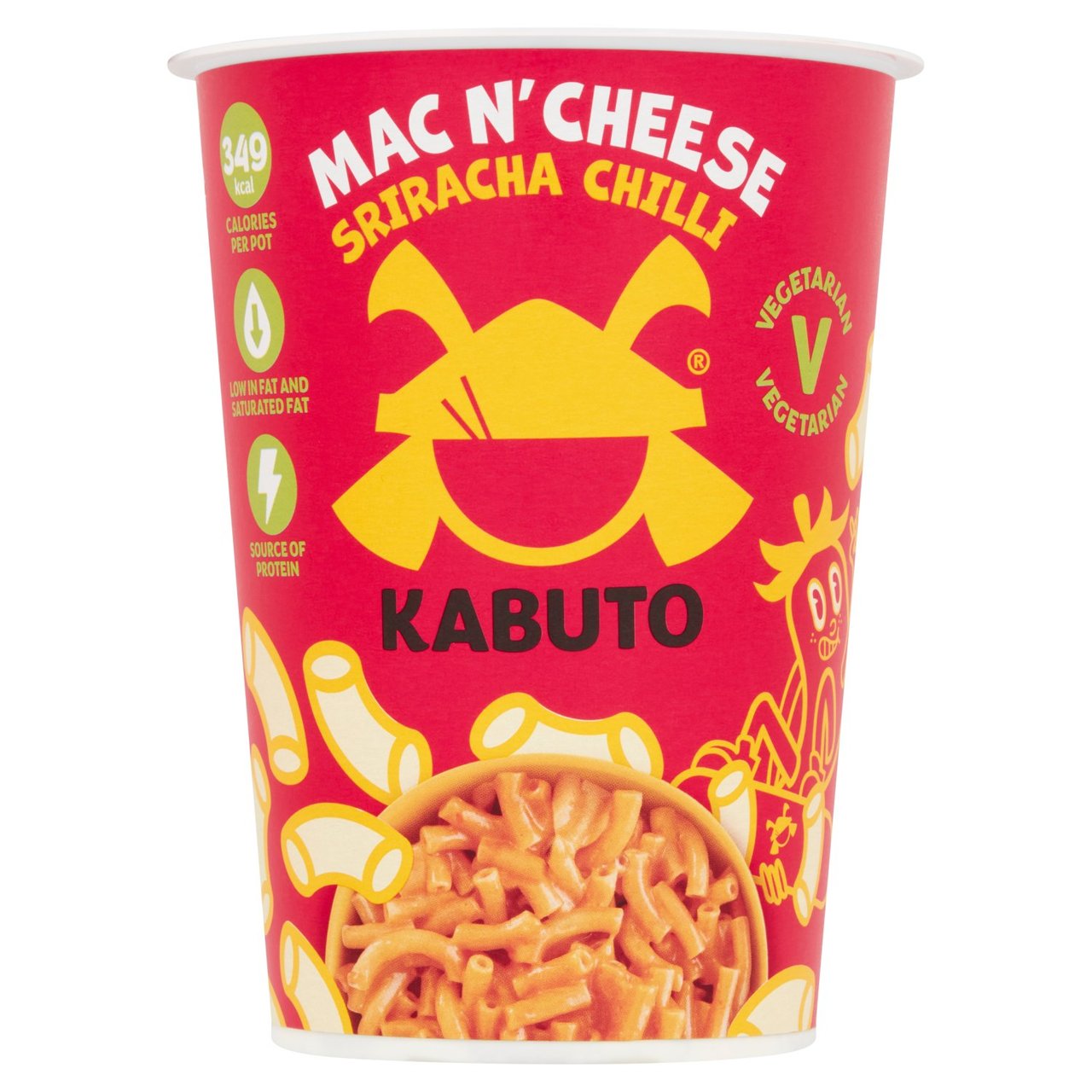 Kabuto Mac N Cheese Sriracha Chilli 85g @SaveCo Online Ltd