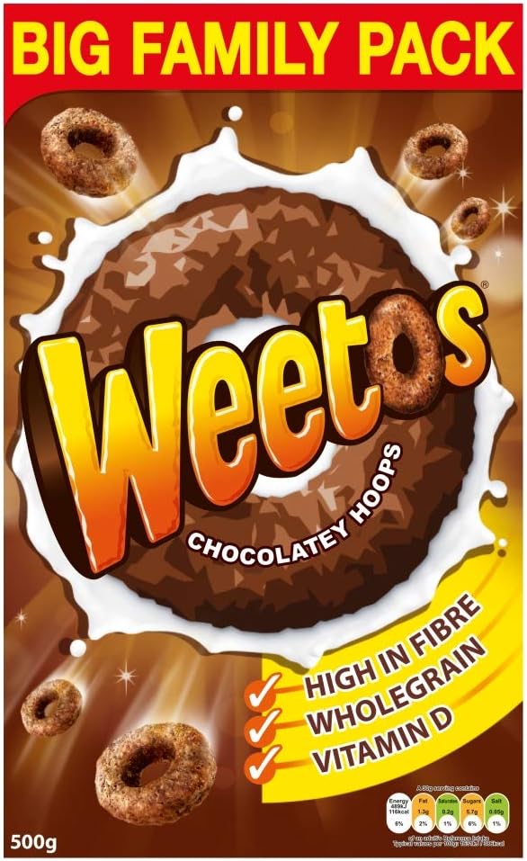 Weetos Chocolatey Hoops (600g)