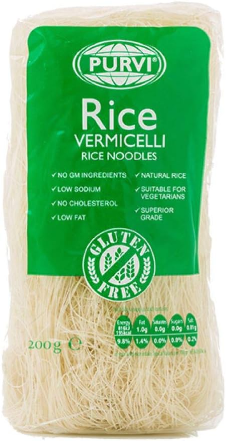 Purvi Rice Vermicelli White 200g @SaveCo Online Ltd