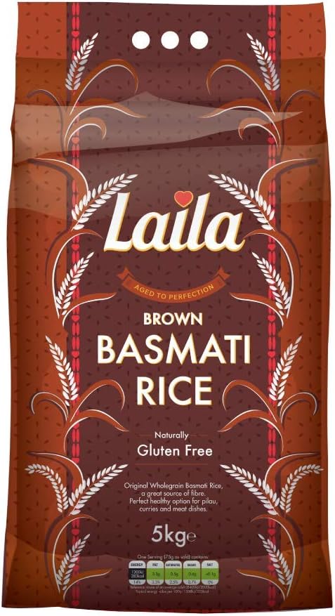 Laila Brown Basmati 5kg @SaveCo Online Ltd