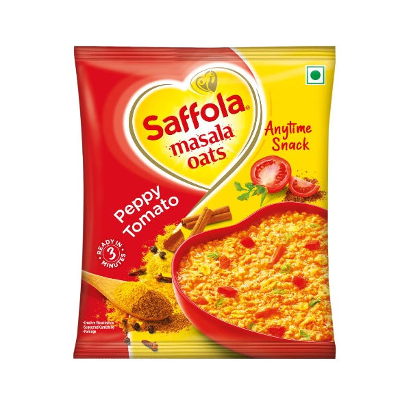 Saffola Peppy Tomato Masala Oats 38g @SaveCo Online Ltd