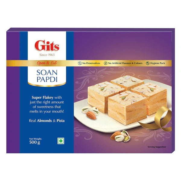 Gits Soan Papdi 500g @SaveCo Online Ltd