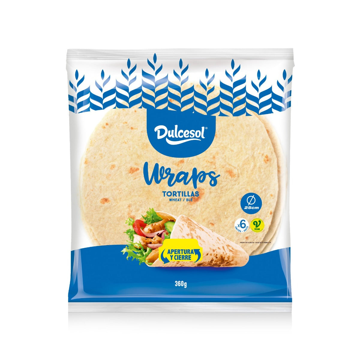 Dulcesol Tortilla Wraps 30cm 6pk @SaveCo Online Ltd