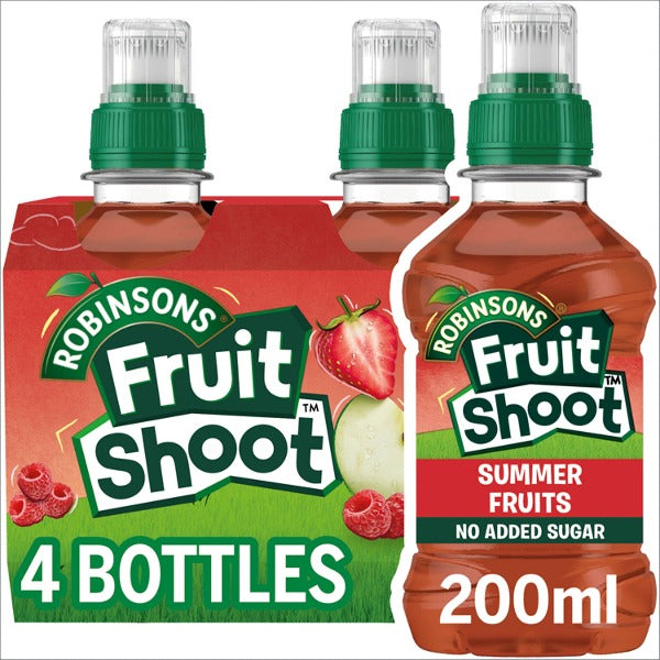 Robinson's Fruit Shoot Summer Fruits 4 Pack @SaveCo Online Ltd