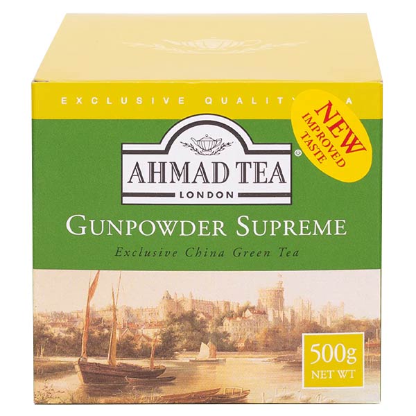 Ahmad Tea Gunpowder Supreme Green Tea 500g @SaveCo Online Ltd