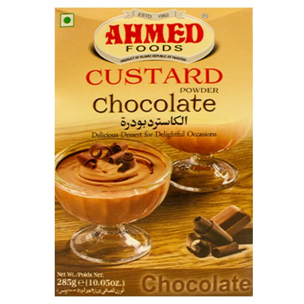 Ahmed Custard Chocolate 285g @SaveCo Online Ltd