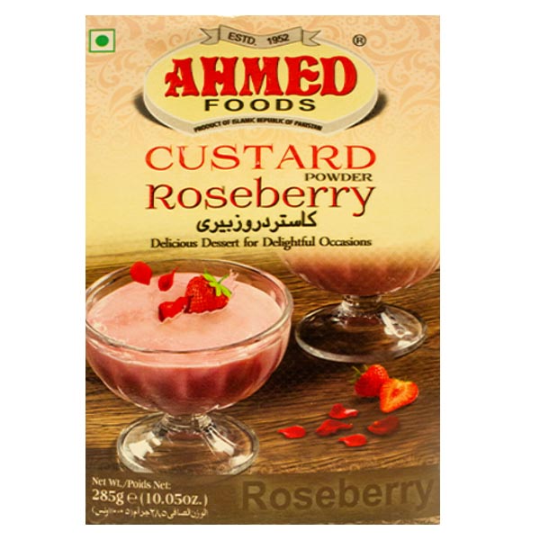 Ahmed Custard Roseberry 285g @SaveCo Online Ltd