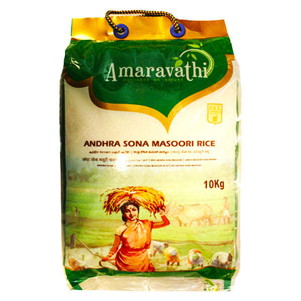 Amaravathi Andhra Sona Masoori Rice 10kg @SaveCo Online Ltd