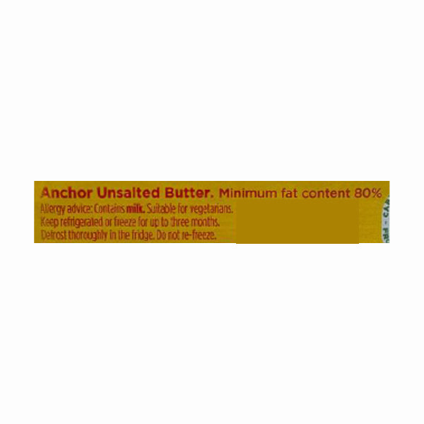 Anchor Unsalted Butter 200g @SaveCo Online Ltd