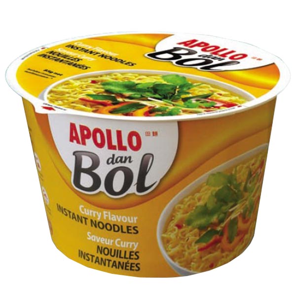 Apollo Cup Instant Noodles Curry Flavour @SaveCo Online Ltd85g 