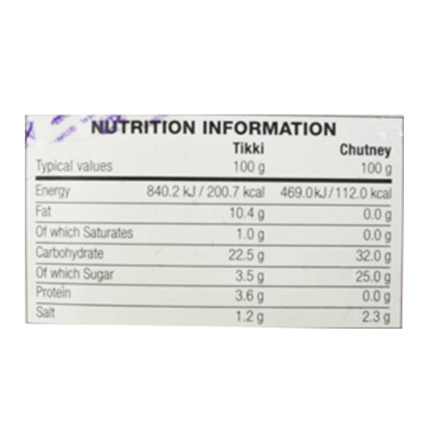 Ashoka Jumbo Aloo Tikki 12pk @SaveCo Online Ltd