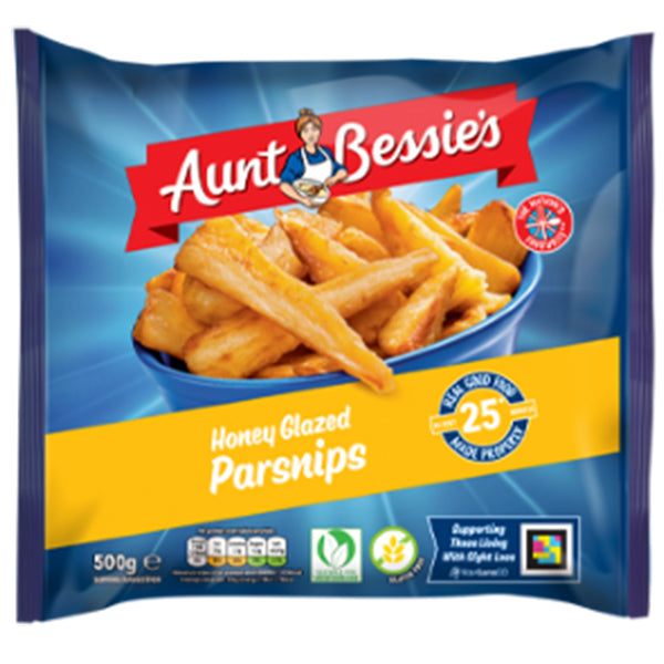 Aunt Bessie's Honey Glazed Parsnips 500g @SaveCo Online Ltd