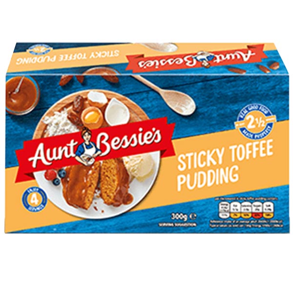 Aunt Bessies Sticky Toffee Pudding 300g @SaveCo Online Ltd