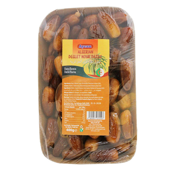 Aycan Algerian Deglet Nour Dates 400g @SaveCo Online Ltd