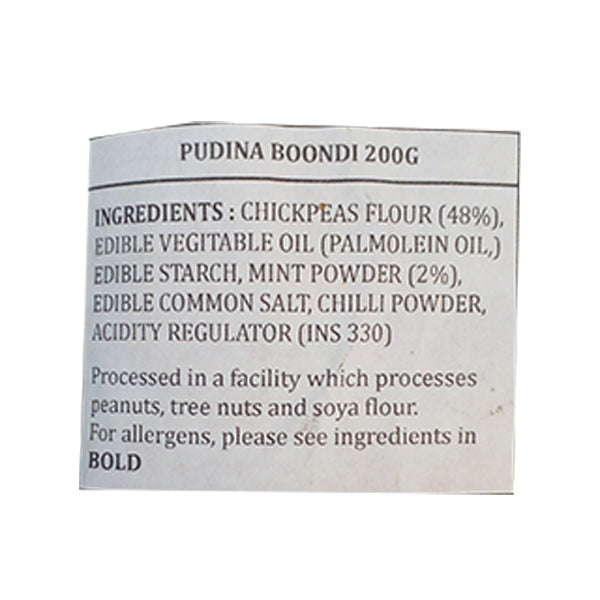 Bc Pudina Boondi 200g @SaveCo Online Ltd