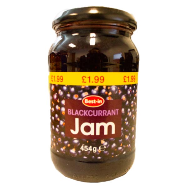 Best-in Blackcurrant Jam 454g @SaveCo Online Ltd