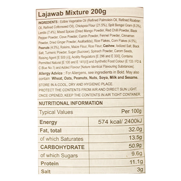 Bikano Lajawab Mixture 200g @SaveCo Online Ltd