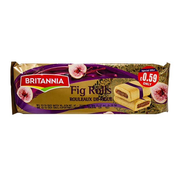 Britannia Fig Rolls 90g  @SaveCo Online Ltd