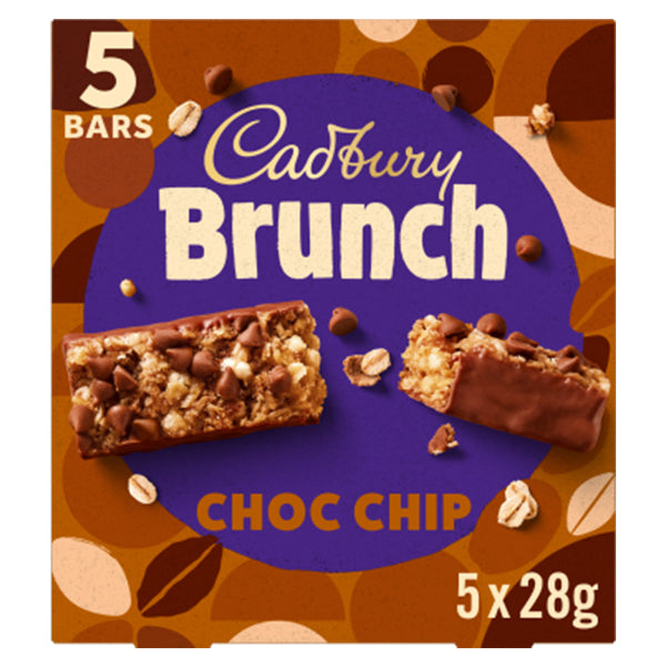 Cadbury Brunch Choc Chip Bars 5Pk@SaveCo Online Ltd