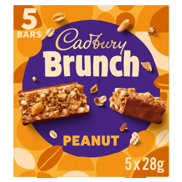 Cadbury Brunch Peanut 5 Bars @SaveCo Online Ltd