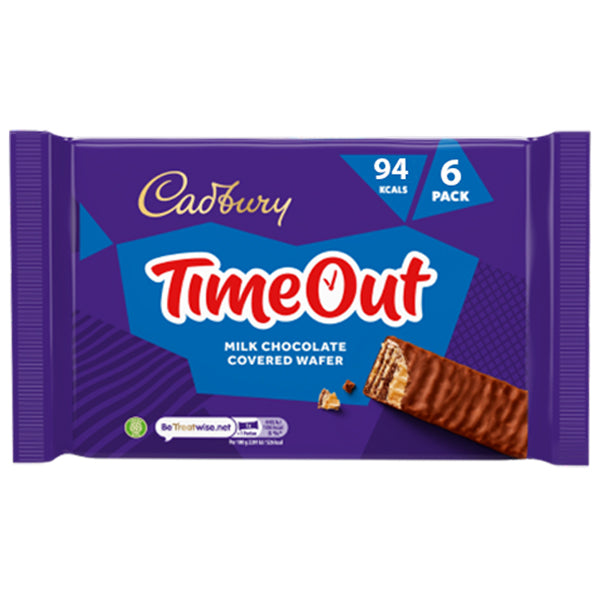 Cadbury Time Out 6x20g @SaveCo Online Ltd