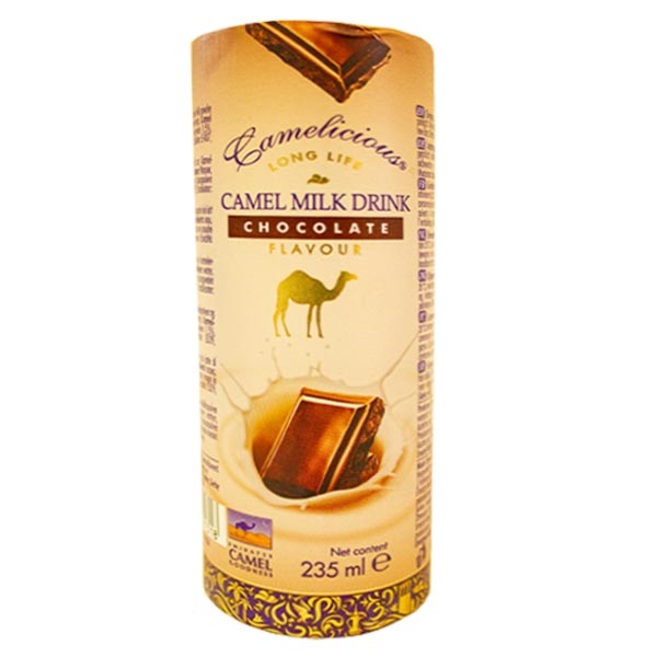 Camelicious Chocolate Flavour Camel Milk 235ml @SaveCo Online Ltd