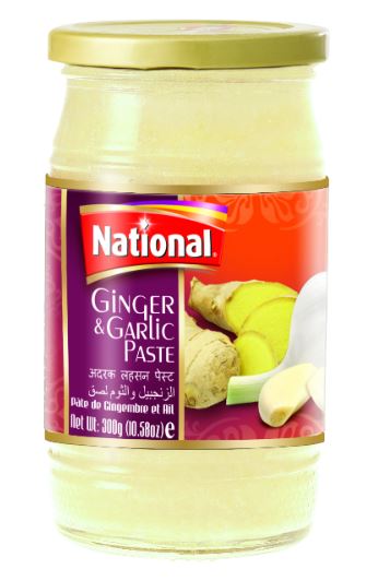 National Ginger & Garlic paste 300g @SaveCo Online Ltd