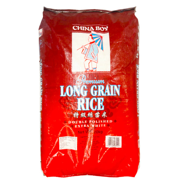 China Boy Long Grain Rice 20kg @SaveCo Online Ltd
