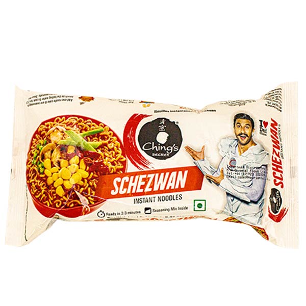 Ching's Schezwan Instant Noodles 4pk x 60g @SaveCo Online Ltd
