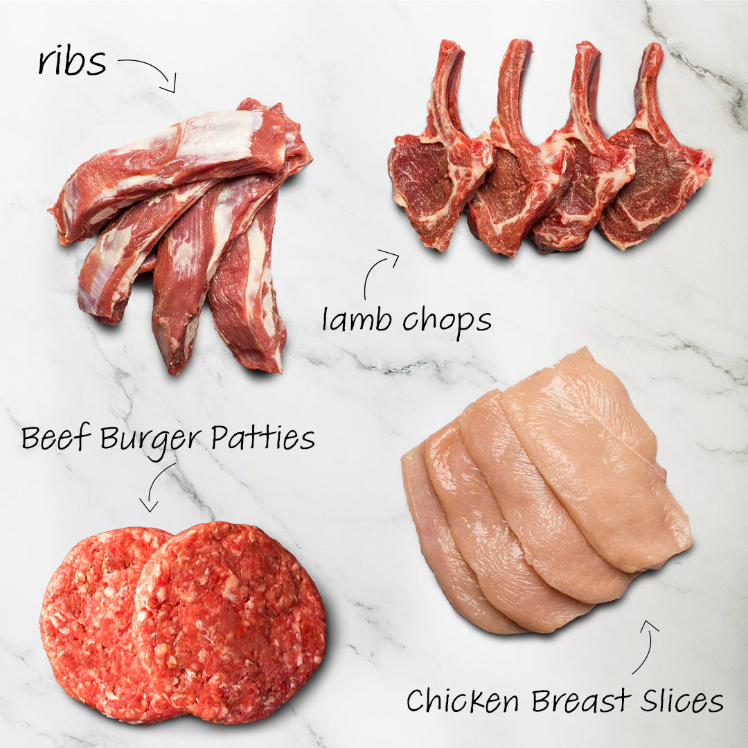 Halal Chops and Burgers Meat Box @ SaveCo Online ltd