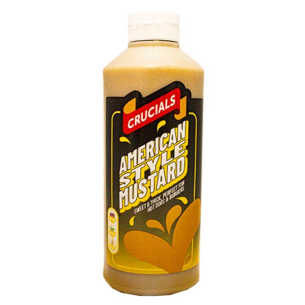 Cruicials American Style Mustard 500ml @SaveCo Online Ltd