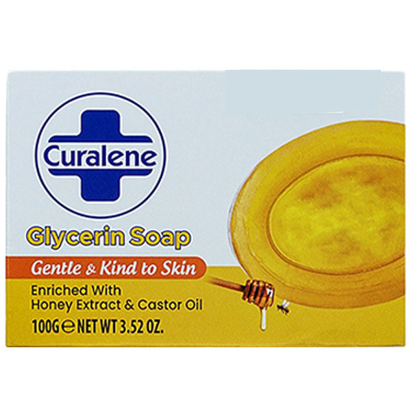 Curalene Glycerin Soap with Honey and Castor oil  @SaveCo Online Ltd