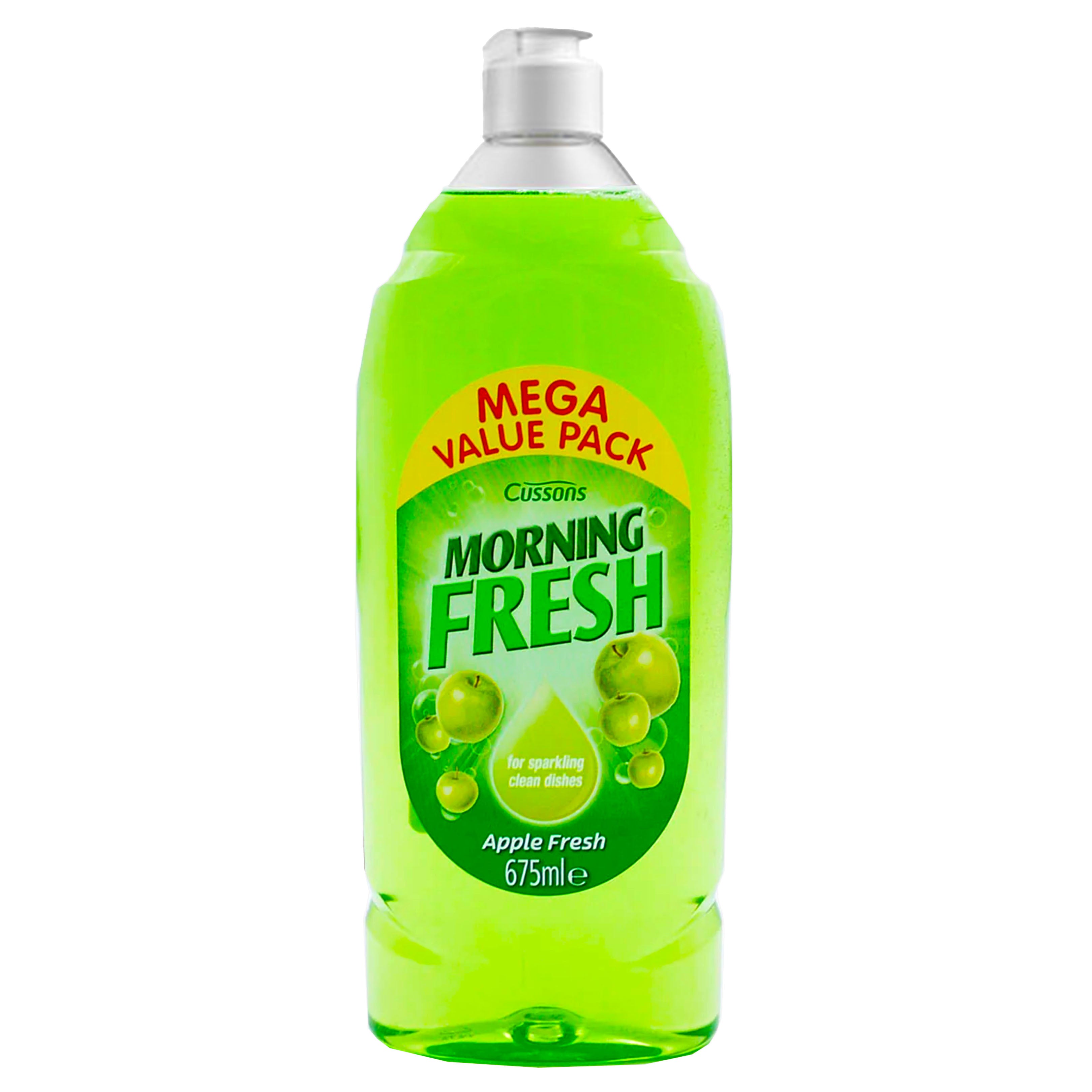 Cussons Morning Fresh Apple Fresh Washing Up Liquid 675ml @SaveCo Online Ltd