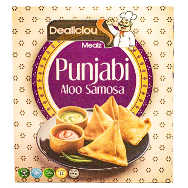 Dealicious Mealz 12 Punjabi Aloo Samosa  @SaveCo Online Ltd