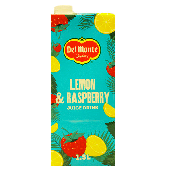 Del Monte Lemon &amp; Raspberry Juice Drink 1.5L @SaveCo Online Ltd