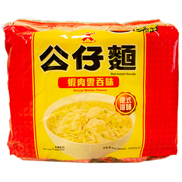 Doll Shrimp Wonton Flavour Noodles 5pk @SaveCo Online Ltd