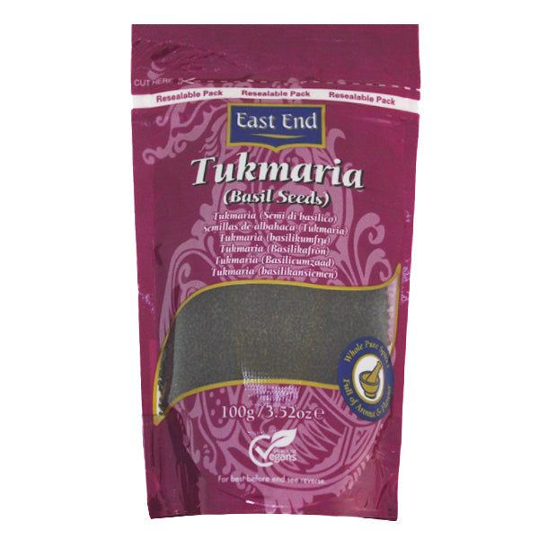 East End Tukmaria (Basil Seeds) 100g @SaveCo Online Ltd