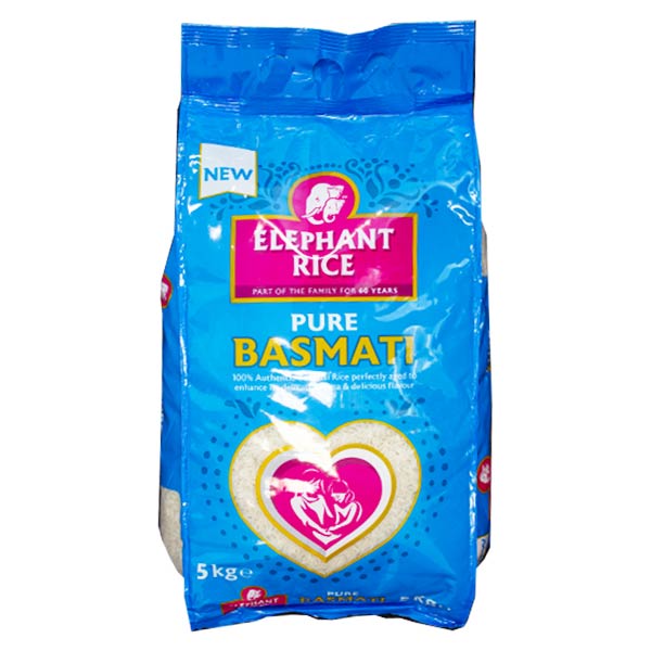 Elephant Basmati Rice 5kg @SaveCo Online Ltd