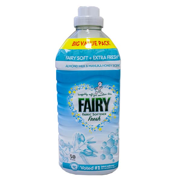Fairy Fabric Conditioner Almond Milk & Manuka Honey 50 Washes 1.65 L  @SaveCo Online Ltd