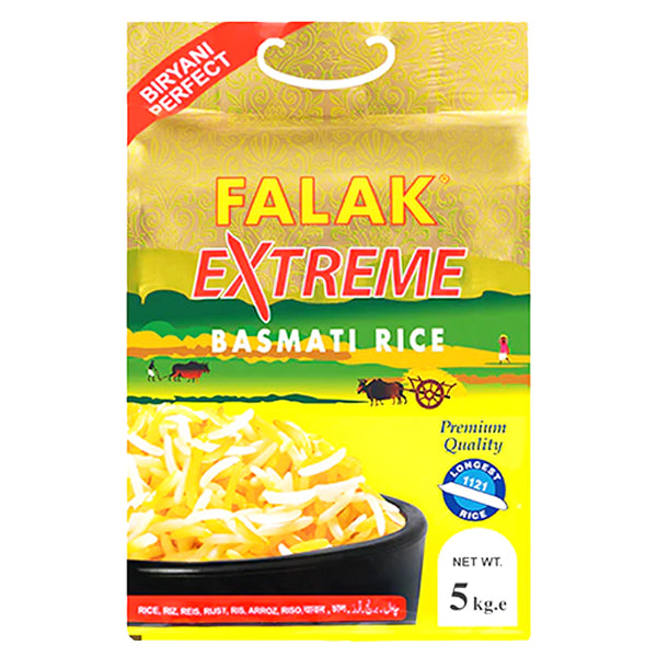 Falak Extreme Basmati Rice 5kg @SaveCo Online Ltd