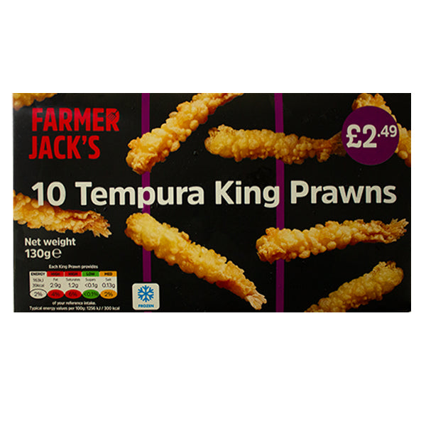 Farmer Jack's 10 Tempura King Prawns @SaveCo Online Ltd