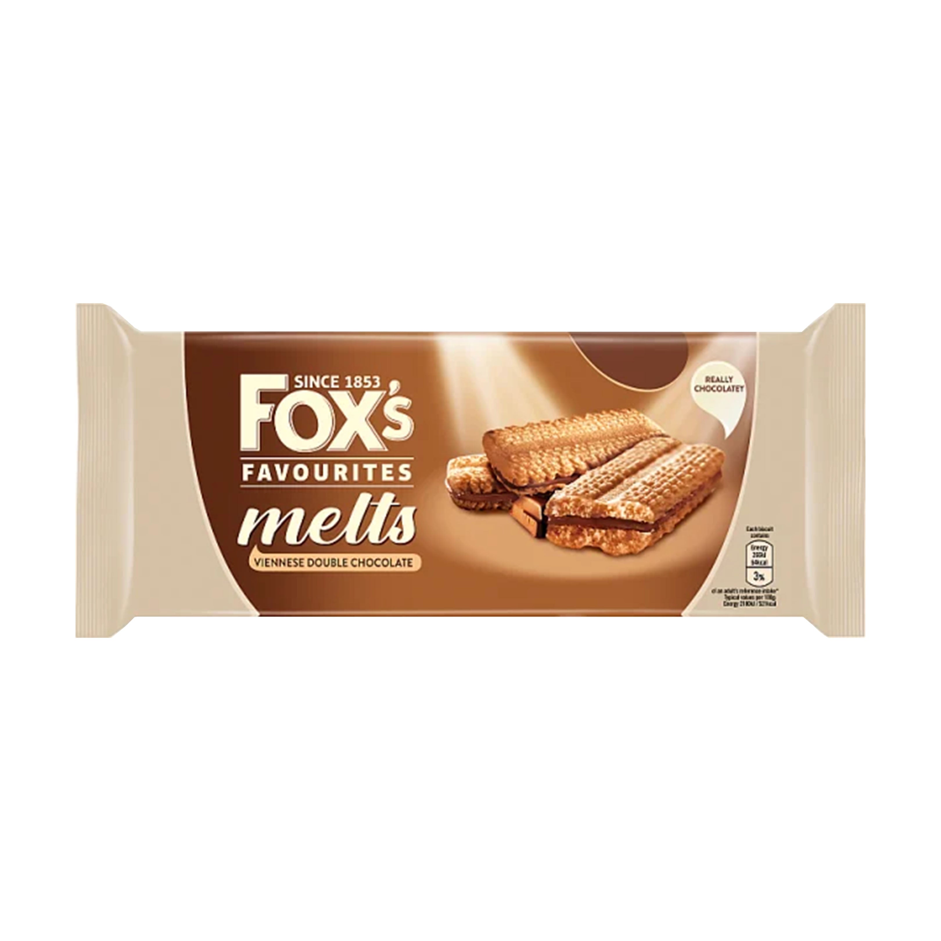 Fox's Melts Favourites Viennese Double Chocolate 120g