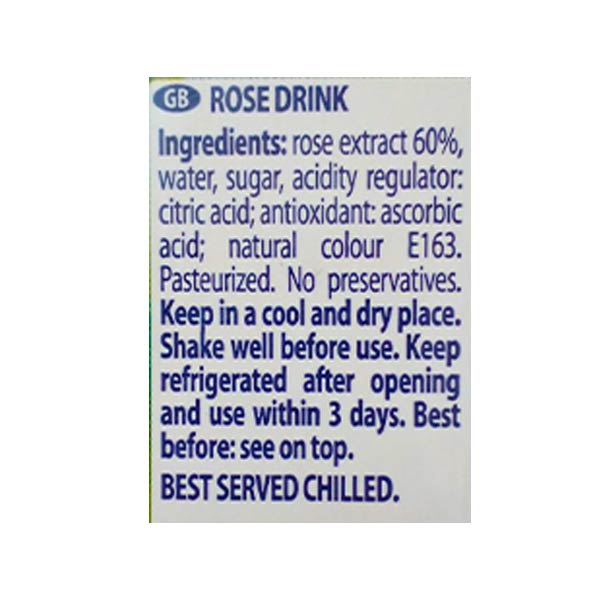 Premium Fresh Rose Juice 1L @SaveCo Online Ltd