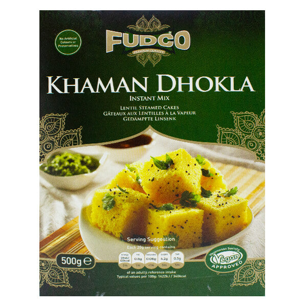 Fudco Khaman Dhokla Instant Mix 500g @SaveCo Online Ltd