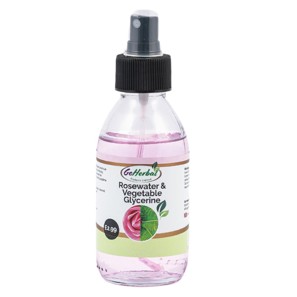 Go Herbal Rosewater & vegetable glycerine 125ml @SaveCo Online Ltd